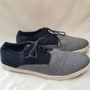 Ben Sherman casual oxford Shoe in blue